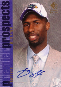 2007-08 SP Rookie Edition 1996-97 SP Rookie Autographs #114 Julian Wright