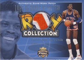 2001-02 Fleer Focus ROY Collection Jerseys Patches #6 Patrick Ewing 49/99