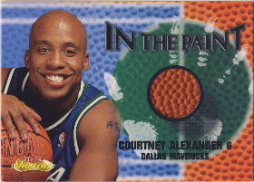 2000-01 Fleer Showcase In the Paint #P12 Courtney Alexander RC