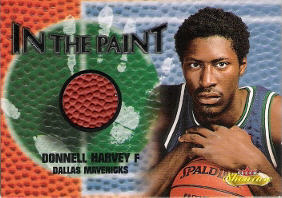 2000-01 Fleer Showcase In the Paint #P21 Donnell Harvey RC