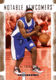 2007-08 Fleer Hot Prospects Notable Newcomers #11 Al Thornton RC