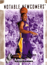 2007-08 Fleer Hot Prospects Notable Newcomers #16 Javaris Crittenton RC