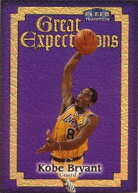 1998-99 Fleer Great Expectations #03 Kobe Bryant