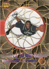 1996 Pacific Power Jump Ball #JB1 Shareef Abdur-Rahim