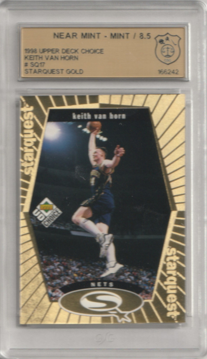1998-99 UD Choice StarQuest Gold #SQ17 Keith Van Horn 025/100