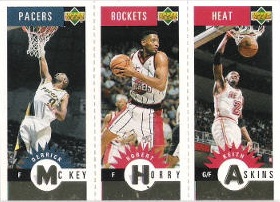 1996-97 Collector's Choice Mini-Cards Gold #M044 McKey / Horry / Askins