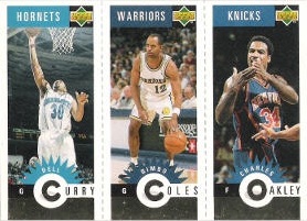 1996-97 Collector's Choice Mini-Cards Gold #M056 Curry / Coles / Oakley