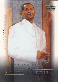 2003 Upper Deck LeBron James Box Set #07 High School Superstar