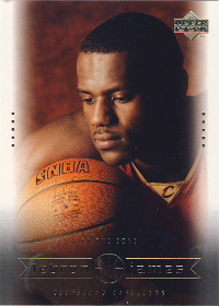 2003 Upper Deck LeBron James Box Set #13 In the Zone