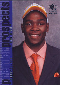 2007-08 SP Rookie Edition #106 RC Kevin Durant 96-97
