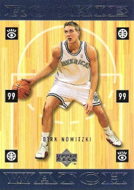 1998-99 Upper Deck #320 Dirk Nowitzki RC