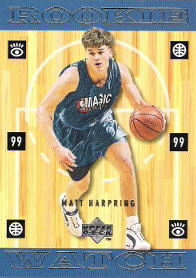 1998-99 Upper Deck #326 Matt Harpring RC