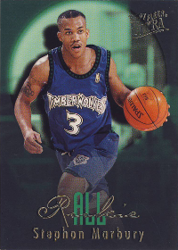 1996-97 Ultra All-Rookies #10 Stephon Marbury