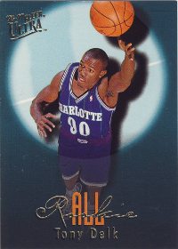 1996-97 Ultra All-Rookies #05 Tony Delk