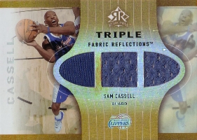 2006-07 Reflections Triple Fabric Copper #SC Sam Cassell 38/50