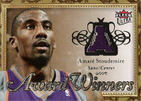 2007-08 Ultra SE Award Winners Patch #AWAS Amare Stoudemire 23/25