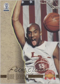 1996 Score Board Autographed BK #15 Kobe Bryant /jingly-02
