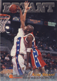 1996 Score Board Rookies #15 Kobe Bryant /jingly-02