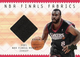 2001-02 Upper Deck NBA Finals Fabrics #AMF