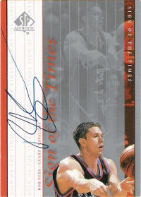 1999-00 SP Authentic Sign of the Times #SU
