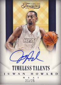 2013-14 Timeless Treasures Timeless Talents #40 21/25