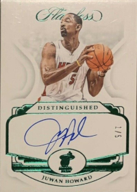 2018-19 Panini Flawless Distinguished Autographs Green #36 1/5