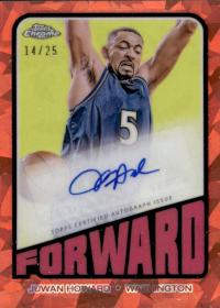 2023-24 Topps Chrome Sapphire '72 Topps Autographs Orange Refractors #TAJHO