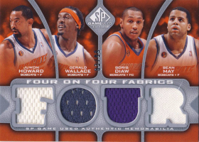 2009-10 SP Game Used 4 on 4 Fabrics #FFCHAWAS 83/99