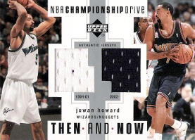 2002-03 Upper Deck Championship Drive Then and Now Jersey #TNJH