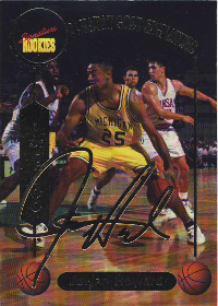 1994 Signature Rookies 24 Karat Gold Signatures #JUHO 1139/5000