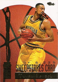 1994 Classic Roy Sweepstakes #5 /6225