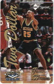 1995 Assets Gold Phone Cards $2 # 7683/7741