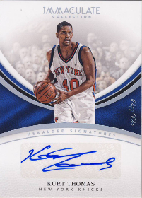 2016-17 Immaculate Collection Heralded Signatures Platinum #33 1/1