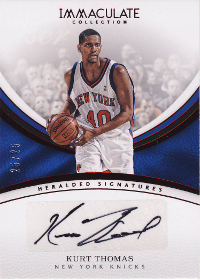 2016-17 Immaculate Collection Heralded Signatures Red #33 25/25