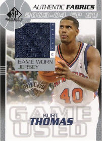 2003-04 SP Game Used Authentic Fabrics #KTJ