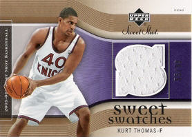 2005-06 Sweet Shot Sweet Swatches Gold #KT 55/99