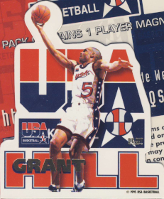 1995 Pro Mags USA Basketball Die Cuts #10 Grant Hill /jingly-07